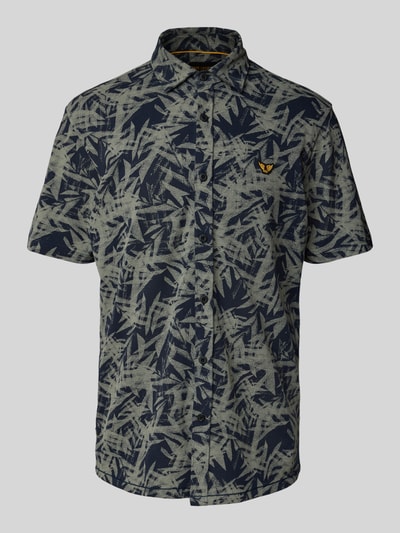 PME Legend Vrijetijdsoverhemd met knoopsluiting Marineblauw - 2