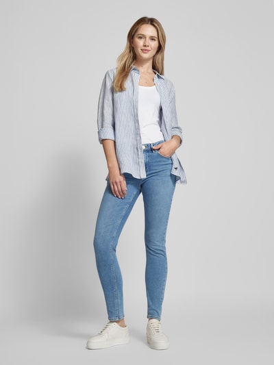 OPUS Skinny fit jeans in 5-pocketmodel, model 'Elma' Jeansblauw - 1