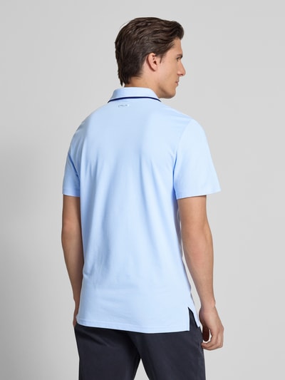 Polo Ralph Lauren Poloshirt mit Label-Stitching Hellblau 5