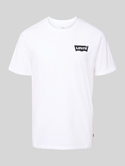 Levi's® T-Shirt mit Label-Print Weiss 2