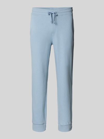 HUGO Relaxed fit sweatpants met steekzakken, model 'Dayote' Hemelsblauw - 2