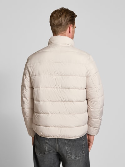 Tom Tailor Denim Regular Fit Steppjacke mit Stehkragen Beige 5