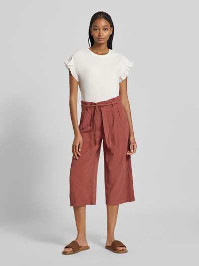 Only T-shirt o kroju regular fit z czystej bawełny model ‘IRIS’ Biały 1