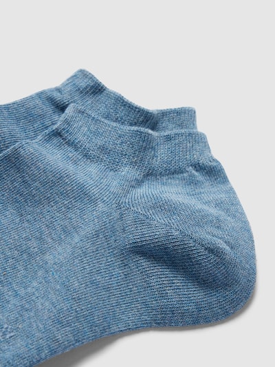 Esprit Sneakersocken mit Rippenbündchen im 2er-Pack Modell 'Basic Uni' Blau 2