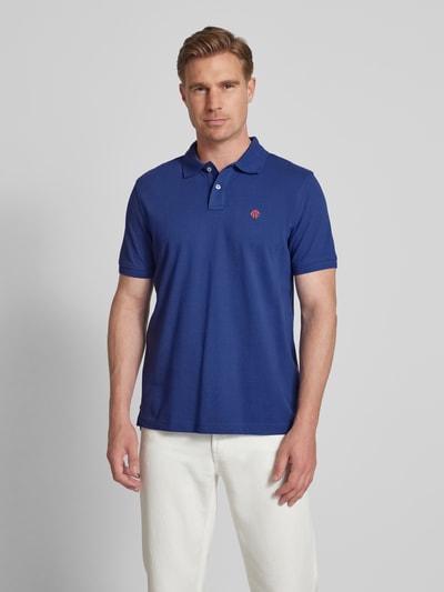 MCNEAL Regular Fit Poloshirt mit Label-Stitching Marine 4