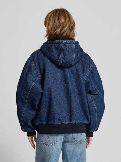 Carhartt Work In Progress Jeansjacke mit Känguru-Tasche Blau 5