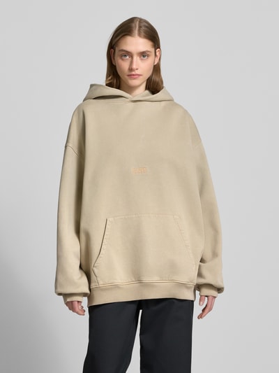 Karo Kauer Oversized Hoodie mit Kapuze Sand 4