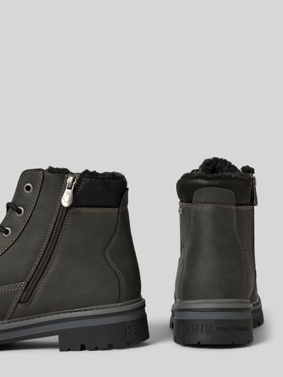 Tom Tailor Boots van waterafstotend materiaal, model 'NAIKA' Antraciet - 2
