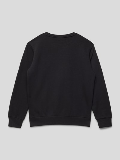 CHAMPION Sweatshirt mit Logo-Stitchings Black 3