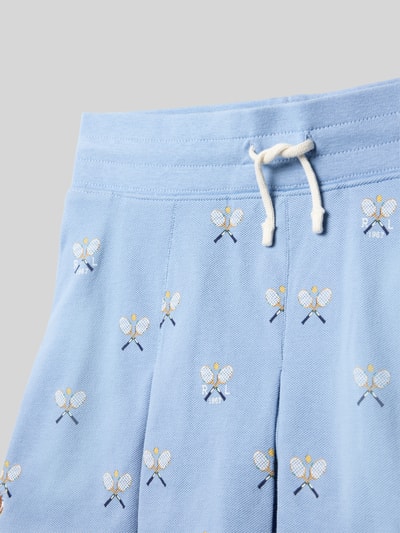 Polo Ralph Lauren Teens Rock mit Kellerfalten Bleu 2