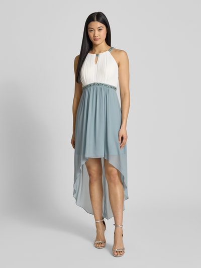 Jake*s Cocktail Cocktailkleid mit Ziersteinbesatz Schilf 4