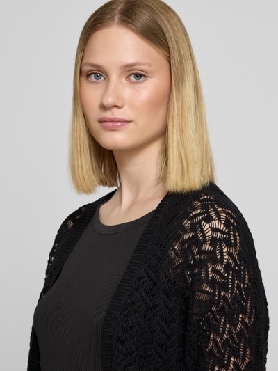 Tom Tailor Loose fit bolero-cardigan van puur katoen Zwart - 3