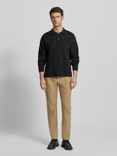 Tommy Hilfiger regular fit broek van ademend materiaal model 'DENTON' Beige - 1