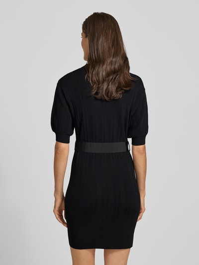 ARMANI EXCHANGE Knielanges Kleid mit Taillengürtel Black 5