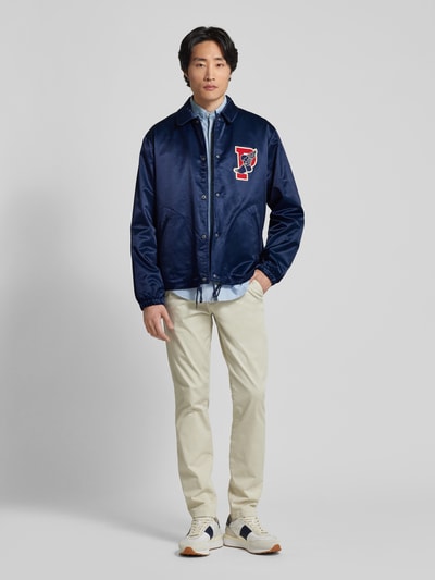 Polo Ralph Lauren Jacke mit Motiv-Patch Modell 'TAKIHYO' Marine 1