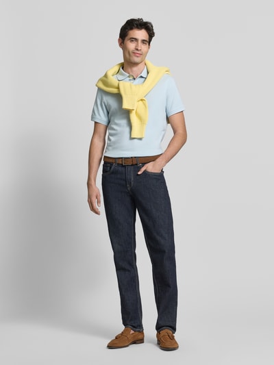 Barbour Regular Fit poloshirt van puur katoen Blauw - 1