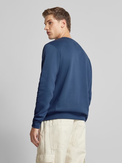 G-Star Raw Sweatshirt mit Rundhalsausschnitt und Logo-Stitching Jeansblau 5