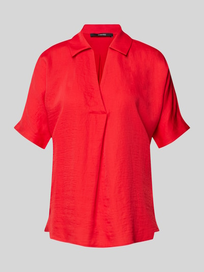 Someday Bluzka z wykładanym kołnierzem model ‘Zerike’ Czerwony 2