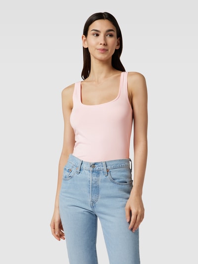 Esprit Top met boothals Roze - 4