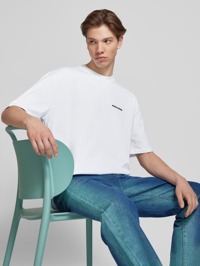 Pegador Oversized T-Shirt mit Logo Weiss 3