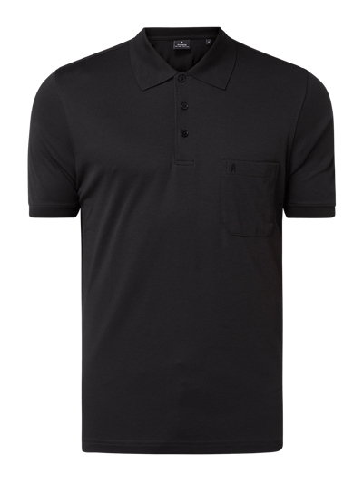 RAGMAN Poloshirt mit Brusttasche Black 2