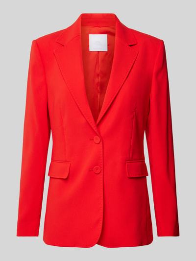 Mango Blazer mit Knopfverschluss Modell 'IGUANA' Rot 2