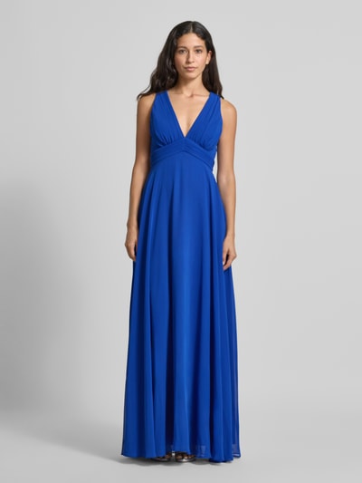 Jake*s Cocktail Abendkleid mit Cut Out im Rücken Royal 4