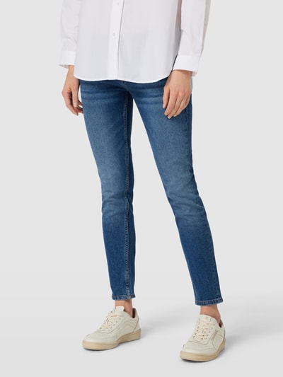 Marc O'Polo Jeans met labeldetails Jeansblauw - 4