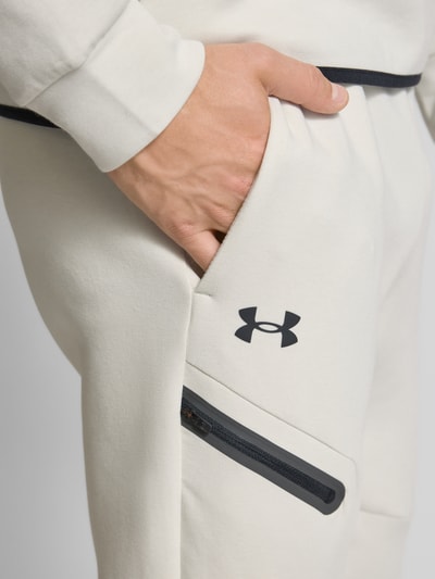 Under Armour Sweatpants mit elastischem Bund Offwhite 3