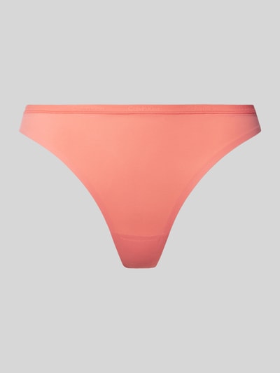 Calvin Klein Underwear String mit elastischem Bund Koralle 1