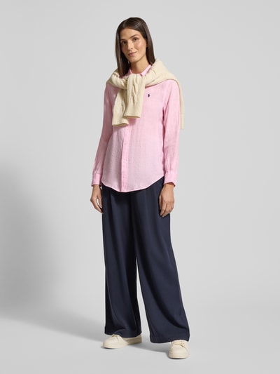 Polo Ralph Lauren Overhemdblouse met knoopsluiting Camel - 1