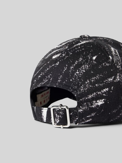 Marni Basecap mit Label-Print Black 4