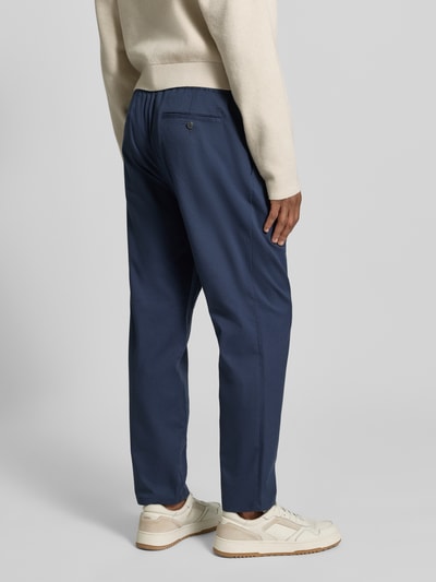 MCNEAL Stoffen broek met elastische band Marineblauw - 5