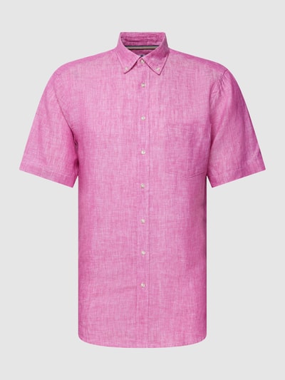 Christian Berg Men Freizeithemd mit Button-Down-Kragen Pink 2