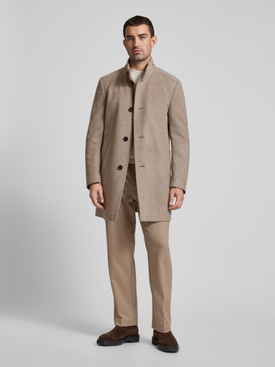 JOOP! Collection Kurzmantel mit Stehkragen Modell 'Maron' Beige 1