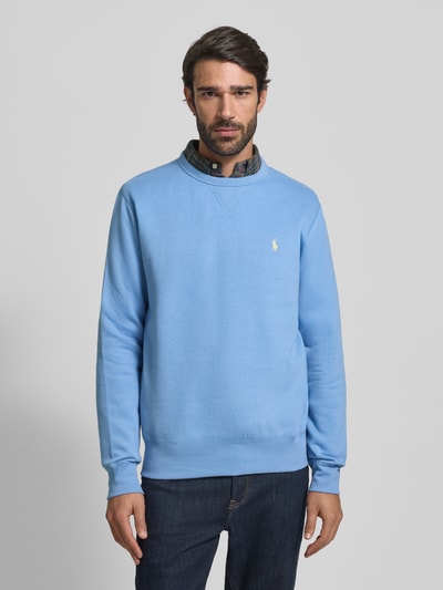 Polo Ralph Lauren Sweatshirt met labelstitching Bleu - 4