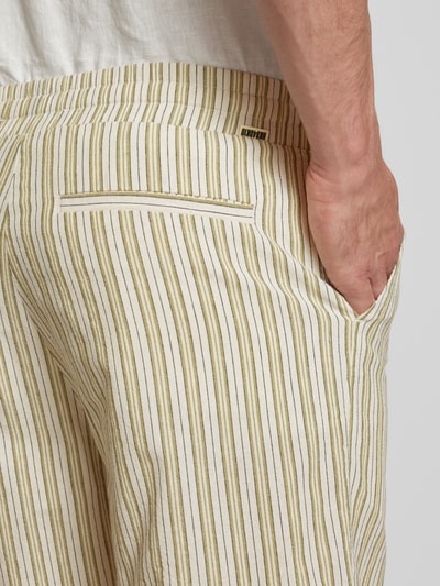 WOODBIRD Shorts mit elastischem Bund Modell 'Bommy' Sand 3