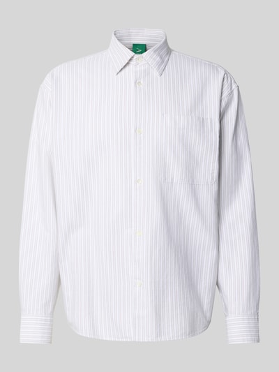 ANNARR Regular Fit Freizeithemd mit Kentkragen Modell 'VOLUND' Weiss 2