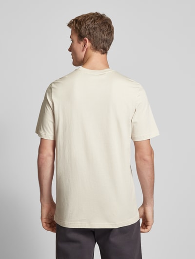 ADIDAS SPORTSWEAR T-Shirt mit Logo-Stitching Beige 5