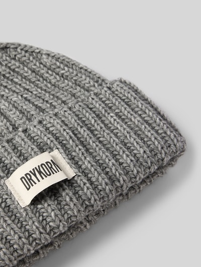 Drykorn Beanie mit Alpaka-Anteil Modell 'EANI' Hellgrau 2