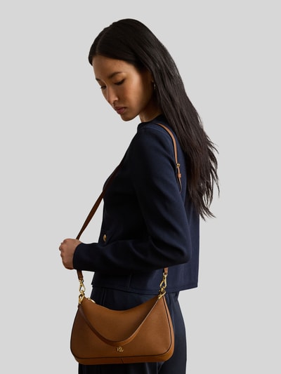 Lauren Ralph Lauren torba na ramię z naturalnej skóry Koniakowy 1