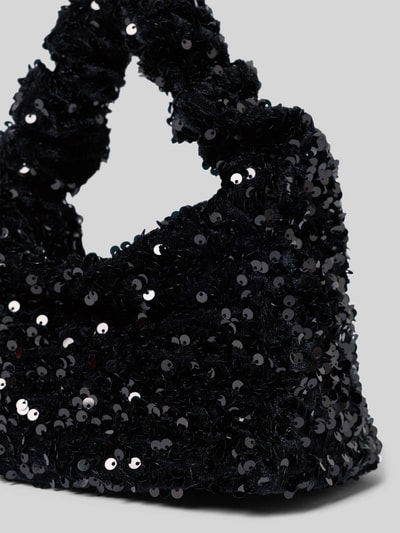 Jake*s Cocktail Handtasche mit Pailletten und Tragehenkel Black 3
