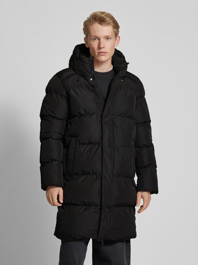 Superdry Steppjacke mit Kapuze Black 4