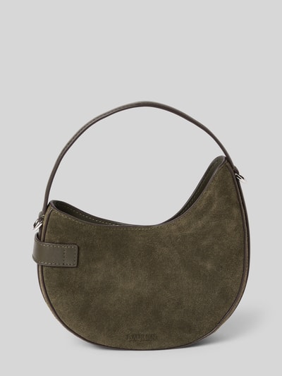 Lauren Ralph Lauren Handtasche aus Rindsleder mit Tragehenkel und Schulterriemen Oliv 4