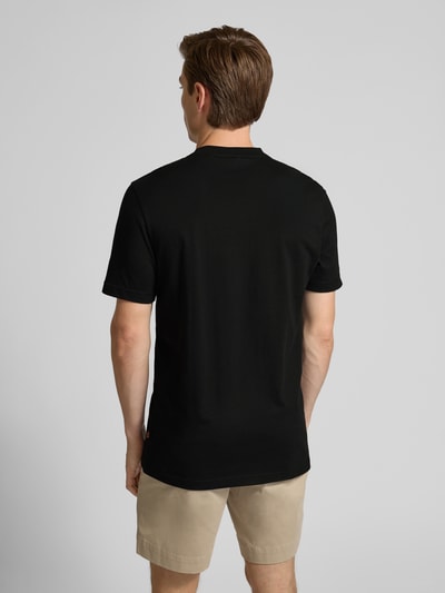 BOSS Orange Regular Fit T-Shirt aus reiner Baumwolle Modell 'ANIMALI' Black 5