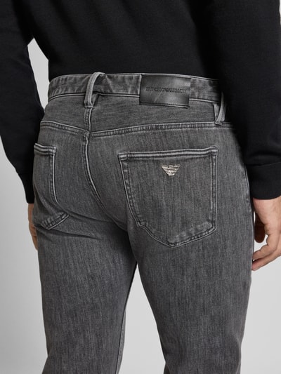 Emporio Armani Jeans mit 5-Pocket-Design Hellgrau 3