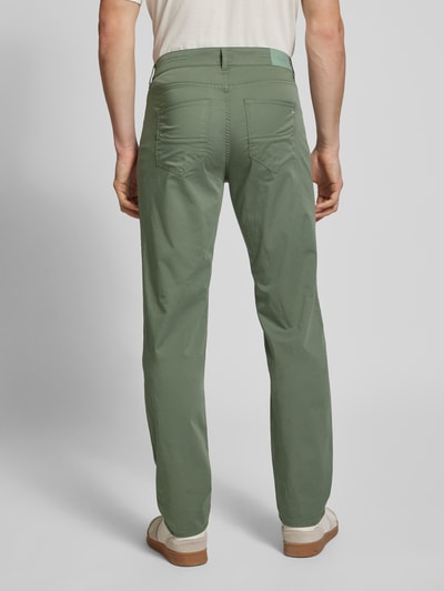 Brax Regular Fit Chino im 5-Pocket-Design Modell 'ULTRALIGHT' Oliv 5