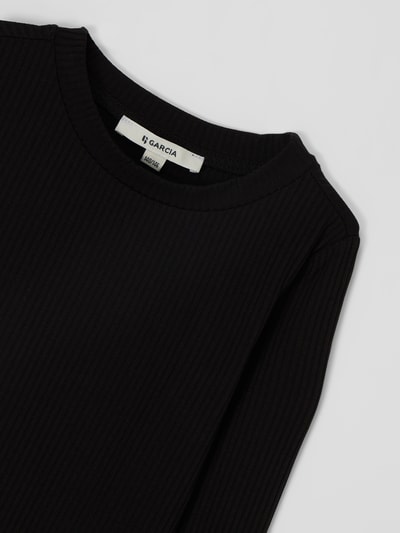 Garcia Longsleeve mit Viskose-Anteil  Black 2