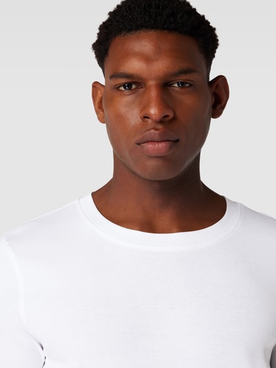 MCNEAL Longsleeve mit Rundhalsausschnitt Weiss 3