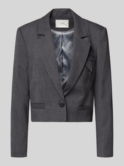 Copenhagen Muse Regular Fit Blazer mit Reverskragen Modell 'TAILOR' Dunkelgrau Melange 2